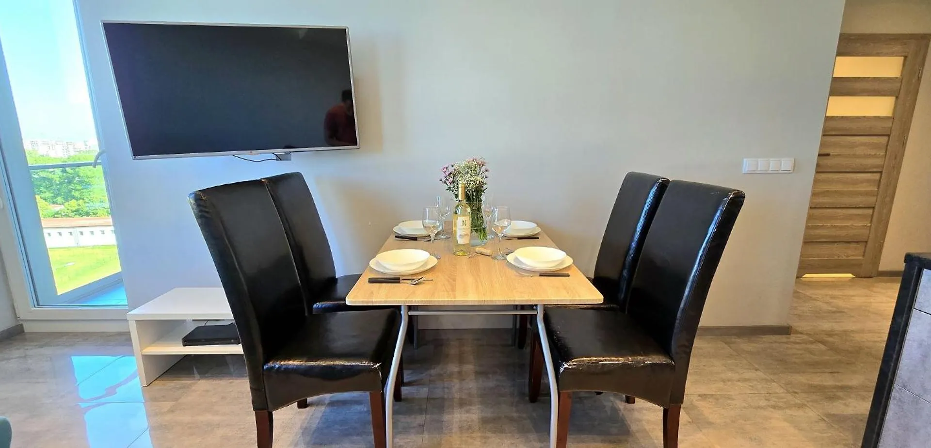 شقة Triapart Apartamenty Skyline View Suite غدانسك بولندا
