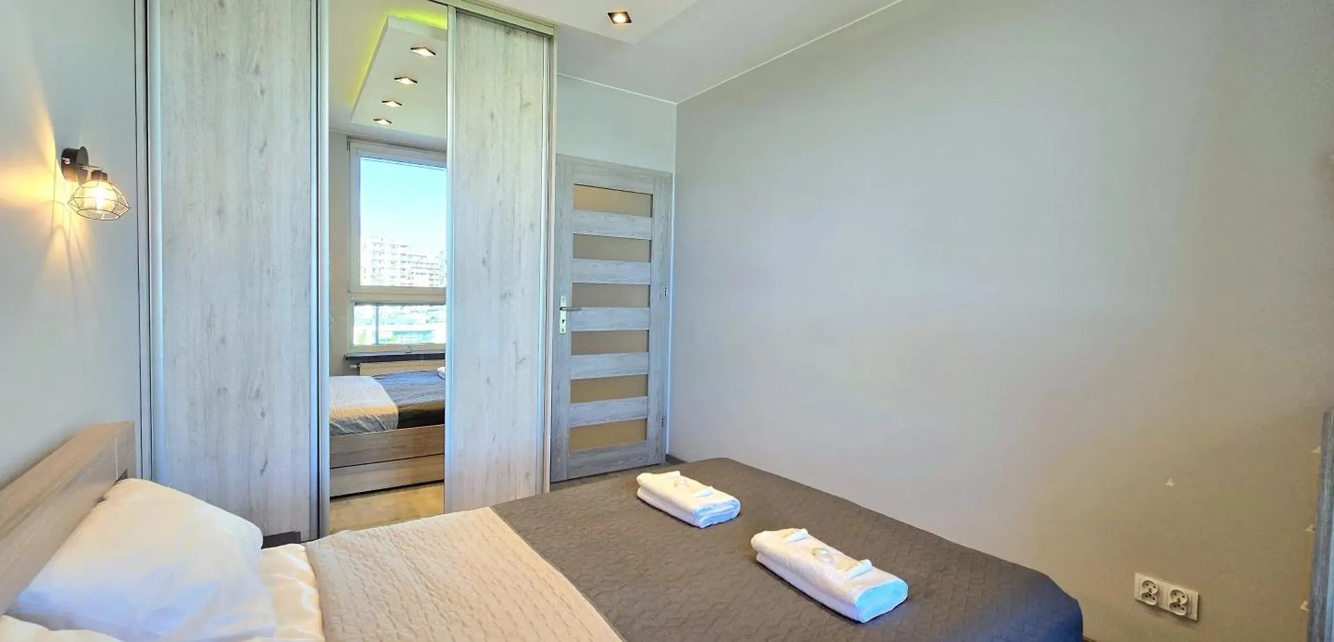 شقة Triapart Apartamenty Skyline View Suite غدانسك بولندا